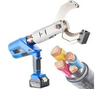 Cortador de cables hidráulico, cortador de alambre de trinquete eléctrico, herramienta alimentada por batería para cortar aluminio y cable de cobre blindado/aluminio, 150 kn/180 kn/250 kn