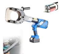 Cortador de Cables Hidráulico Eléctrico Profesional，Fuerza de Corte 70KN 80KN 130KN，Pantalla LED，Diseño Reforzado，Para Cables Cobre Aluminio，Aplicación Ingeniería y Obra Civil(Np105)
