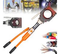 Cortador de cables hidráulico manual, herramienta de corte de cables de alta resistencia de 8 toneladas, tijeras hidráulicas for cables, alicates for cables, herramienta de crimpado manual(50mm)