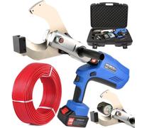Cortador De Cables InaláMbrico Cortadora de trinquete eléctrica de 150 KN/180 KN/250 KN inalámbrica hidráulica a batería para cables de aluminio de 85 mm a 120 mm y blindados de cobre y alum