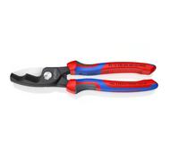 Cortador de cables KNIPEX con doble hoja, 200 mm 9512200