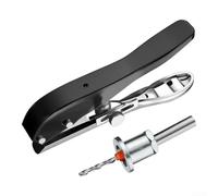 Cortador de Cantos Manual para Placas de Yeso con Cuchilla Triple 35° para herramienta Carpintería Ajustable 9,5-12,5mm(8mm + 2.8mm)