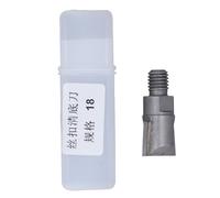 Cortador de carburo de limpieza inferior con apertura de orificio de hoja de fresa de fondo de 18MM para proyectos de bricolaje y carpintería