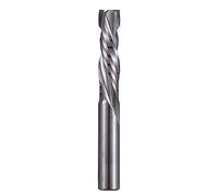 Cortador de carburo en espiral para fresadora CNC, 6 x 25 mm, de EU_HOZLY