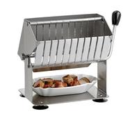 Cortador de carne comercial, cortador de guillotina para salchichas y salami, ideal para cocina, restaurante y supermercado