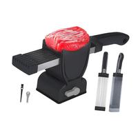 Cortador de carne portátil de acero inoxidable, herramienta práctica para cortar verduras, queso, rebanador de carne para uso doméstico