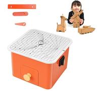 Cortador de cartón eléctrico for niños de 45 W, diseño seguro, espesor de corte de 0 a 4 mm, for proyectos de cartón de bricolaje, ingeniería y creatividad