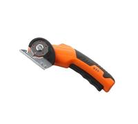 Cortador De Carton, Tijeras Eléctricas Pequeñas Multifunción De Corte Rápido For Tela Y Cuero,Tijeras Electricas(Orange)