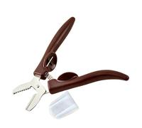 Cortador de Castañas Cascanueces de acero inoxidable para pacanas con | Pelador ergonómico de castañas Para el hogar, cocina, camping, apartamento, dormitorio, comedor y