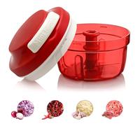 Cortador de cebolla, cortador manual de verduras con cuerda, trituradora manual multifuncional para verduras, carne, herramienta de cocina para cortar y picar rápidamente, trituradora de alimentos