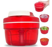 Cortador de cebolla, picadora de cebolla vegetal, diseño de cordón para el hogar, cortador manual de verduras, picadora manual para ensaladas, carne, ajo, nueces, frutas, hierbas, accesorios de cocina