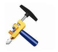 Cortador De Cerámica De Vidrio 2 En 1, Rueda De Cúter, Rodillo De Diamante, Cortador De Vidrio, Máquina Cortadora De Construcción Portátil, Herramientas Para paredes y suelos(Gold)