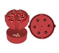 Cortador de Cereza | Descorazonador para Cerezas Múltiples - Diseño de Impresión de Mano Núcleo de Fruta para Uvas Cereza Camping de Picnic Interior Exterior