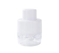 Cortador de cerezas para uso en cocina, elimina los hoyos de varias cerezas a la vez, fácil de usar con mecanismo de presión y liberación, apto para lavavajillas, diseño compacto y portátil (blanco)