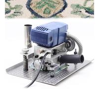 Cortador de césped para alfombras, recortador de alfombras eléctrico de mano de 500 W, velocidad ajustable y movimiento flexible portátil, para limpieza y mantenimiento eficientes de alfombras