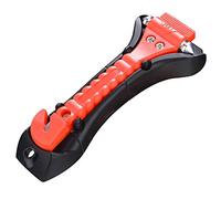 Cortador de cinturón de seguridad y martillo rompecristales de emergencia. - Herramienta de Seguridad con Rompevidrios - Seguridad, ergonómico, rescate rápido.