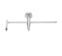 Cortador De Círculos para Pared Seca De Acero Inoxidable, Herramienta para Cortar Agujeros Circulares En Paneles De Yeso, Accesorio De Punto De Pivote para para Instalaciones Eléctricas