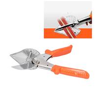 Cortador de cizallas de inglete en ángulo Herramienta portátil Tijeras de tubo de canal de acero Herramientas manuales de 45 ° -135 °