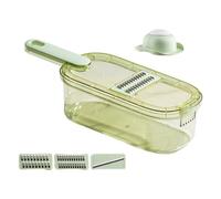 Cortador De Cocina | Cortador de Frutas,Accesorio De Cocina con Recipiente y Rallador para Ensaladas BBQ Camping