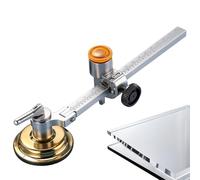 Cortador De Compás | Succión De Precisión Ajustable,Herramienta Para Cortar Espejos Con | Para Construcción, Mejora Del Hogar, Reparación De Espejos Y Ventanas Y Artesanía