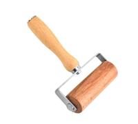 Cortador de con patrón de rejilla, rodillo de acero inoxidable con | Cortador de masa para cocina, hogar, panadería, restaurante, café, cocción y preparación UN