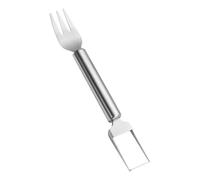 Cortador de cortadora de tenedor de sandía, artefacto de corte de sandía - Tenedor de separación de cortadora de sandía - Gadget de cocina multifuncional para sandía, mango y fruta del drago