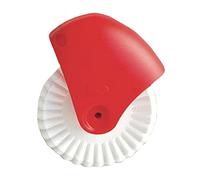 Cortador de corteza de pastel de celosía,Cortador de corteza, de pastelería con rueda, cortador de pastel arrugado | Herramientas ergonómicas para hacer pasteles, cortador de celos