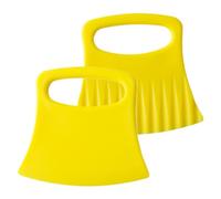 Cortador de crujientes - Cortador ondulado de PP | Trituradora de ondas de cocina para | 2 x picadora para cortar patatas | Herramienta multifuncional de corte de jabón de patatas | Pommes-Frites-G