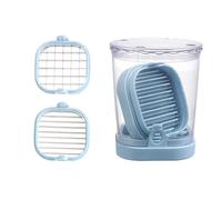 Cortador de cubos de frutas y verduras creativo de acero inoxidable 304 eficiente cortador de frutas para preparar comidas sin esfuerzo Cortador manual de alimentos