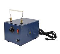Cortador de cuerda eléctrico de 250 W con cuchilla de 125 mm, mesa de corte calefactable de sobremesa, temperatura máxima de 500 ℃ para nailon, PP, cables y cinta trenzada.