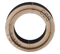 Cortador de Cuero Circular de 70 Mm de Diámetro, Base de Madera Extra Gruesa Incisiva Reutilizable, Herramienta de Cuero Artesanal para Bricolaje, Troquel de Corte de Cuero para álbumes de Recortes, F
