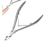 Cortador De Cutículas - Herramienta De Acero Inoxidable Para Eliminar Padrastros | Cortador de Piel Muerta para las Uñas - Para Principiantes Profesionales de Salón Viajeros Oficina Artistas Mujeres H