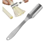 Cortador de de acero inoxidable - Cortador de inoxidable y ahorra espacio - Picadora multiusos - para tomates, patatas, huevos, alimentos en la cocina