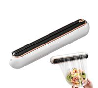 Cortador de diapositivas envolventes, cortador de aleta - Película que cortará la fuente,Cortador de dispensador de envoltura de quisquilloso magnético para cocina, para cubrir platos, restaurante