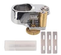 Cortador de encaje de cuero tipo anillo, Material de latón de corte rápido, cortador manual para artesanía de cuero para proyectos de manualidades DIY