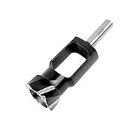 Cortador de enchufe de espiga bi, cortador de agujeros de tapón de madera, espiga y taladro de clavija, cortador de tapón de sellado cónico, vástago de 13 mm para fabricación de muebles (30 mm)