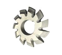 Cortador de engranajes Disco de corte for fresa de engranajes rectos, ángulo de presión de 20 grados, cortador de fresado, engranaje cilíndrico, durabilidad, 1 pieza(8 * 4.5)