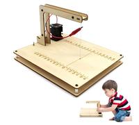 Cortador de enseñanza física, mesa de cortador de juguete físico, juguete de conversión de energía para aulas, sala de estudio, laboratorio Esta máquina de corte de espuma de alambre es ideal pe