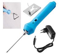 Cortador de espuma de poliestireno, cortador de alambre caliente, 10 cm, cortador de espuma eléctrico, 100-240 V, lápiz de grabado para bordes de corte, herramienta de grabado, arte DIY