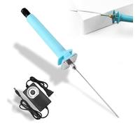 Cortador de Espuma Electrico, 15cm Cortador Poliestireno, 30W Pluma de Corte de Espuma con Adaptador de Voltaje, Cortadora Eléctrica De Alambre Caliente, Hilo Caliente Cortador para Bordes de Corte