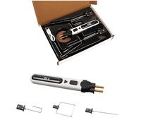 Cortador de espuma portátil inalámbrico, pluma cortaespuma de alambre caliente, kit de herramientas de corte de poliestireno, kit de soldadura electrónica, pluma de grabado multifuncional, calefacción