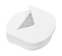 Cortador de Esquinas de Papel R4 Compacto para Cartulina de Color Claro | ABS y Metal, Base de Recogida Incluida, Simple, Uso Amplio en Papel Laminado y Kraft