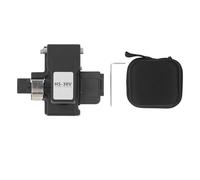 Cortador de fibra óptica de alta precisión con rebote automático FTTH Fiber Cleaver con contenedor de residuos 16 puntos de corte 80000 tiempos de corte para técnicos de