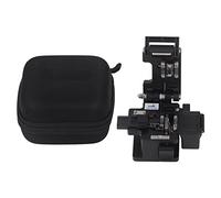 Cortador de fibra óptica, máquina de corte de fibra óptica de alta precisión, ángulo de corte 0,5°, vida útil de la hoja de 20 000 cortes, para empalme en frío y fusión en