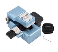 Cortador de fibra óptica PolyGen con vida útil de 80.000 cortes, cortadora de fibra óptica con retorno automático y soporte 3 en 1 para fibra mononúcleo de 0,25 mm y 0,9 mm.