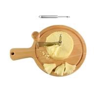 Cortador de flores de queso | Máquina de corte con removedor de núcleos - Cortador de rueda de queso cortador de chocolate | Para cortar en forma de rosa, chocolate, postre, pastelería, hogar, cocina