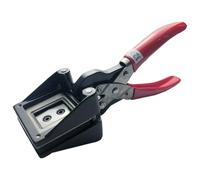 Cortador de fotos de mano de 32 x 25 mm con corte preciso Cortador de papel fotográfico portátil para pasaportes, licencias, tarjetas de identificación Imagen para fotos Troquel de pasaporte
