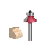 Cortador de fresado con mango de 1/4 pulgadas, cortador de copia, cojinete de corte al ras, accesorios de corte