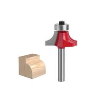 Cortador de fresado con mango de 1/4 pulgadas, cortador de copia, cojinete de corte empotrado, accesorios de corte