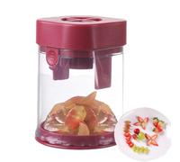 Cortador de fresas, taza rebanadora de frutas Cortador de patatas fritas, | Herramienta cortadora de uva Excelente accesorio de cocina para preparar com